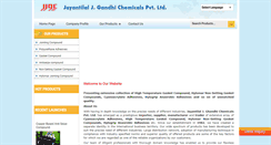 Desktop Screenshot of jjgandhi.co.in